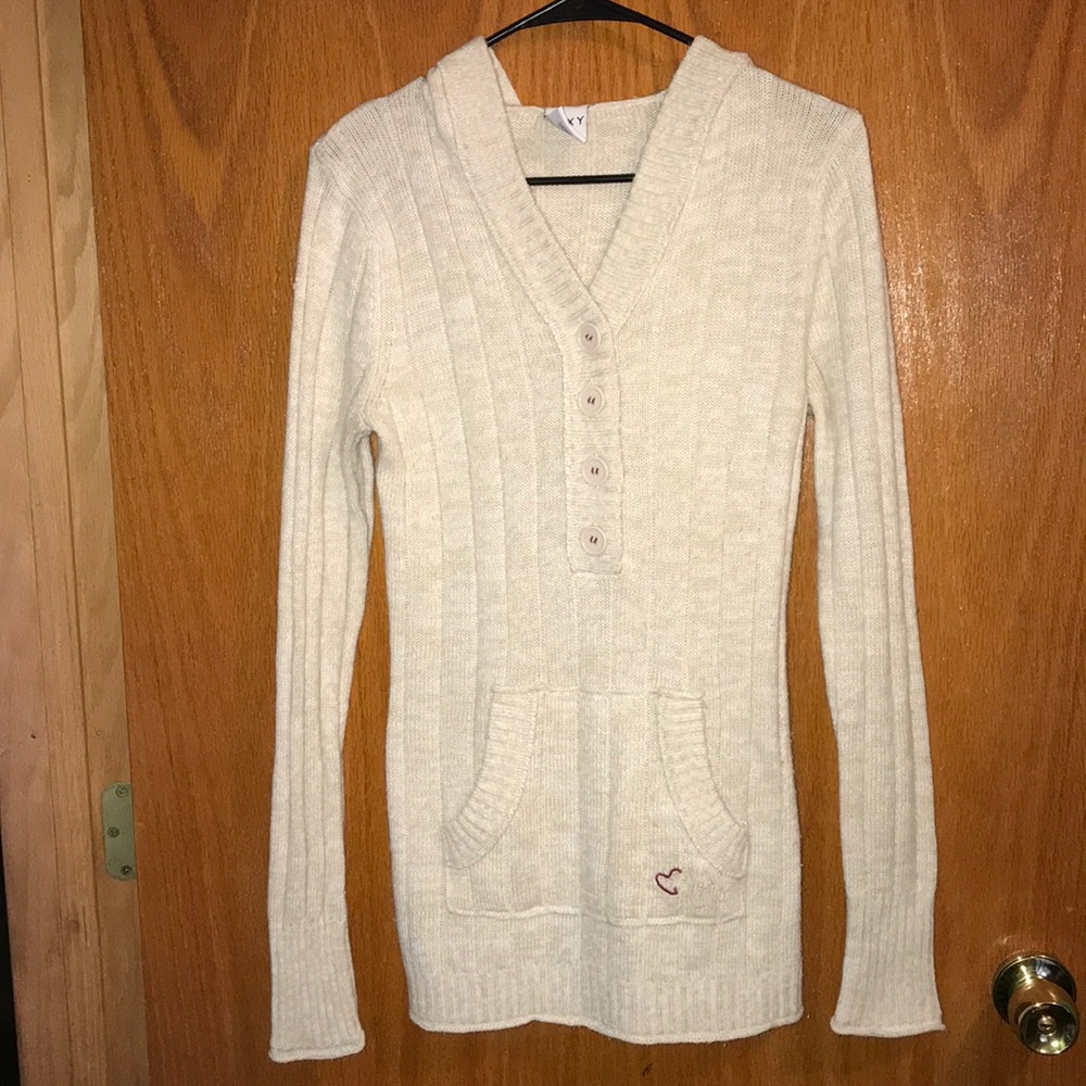 Hooded Roxy Sweater
